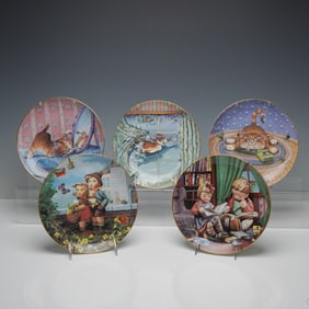 5pc Wanbury Mint Collector Plates, Patterson and Hummel