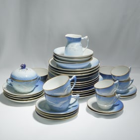 38pc Bing & Grondahl Seagull Pattern Porcelain Dinnerware