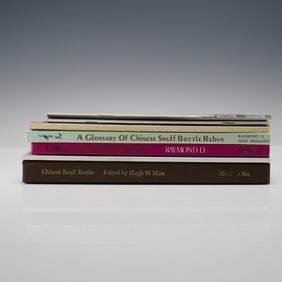 8pc Chinese Snuff Bottle Books Set