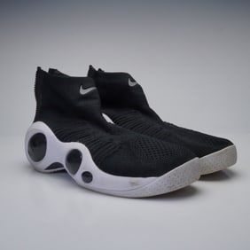 A Pair of Nike Flight Bonafide Black Sneakers, Style No. 917742-001