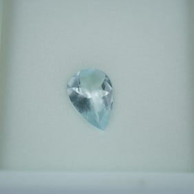 1.55 CT Aquamarine Pear Cut Gemstone