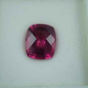 5.61 CT Pink Tourmaline Cushion Cut Gemstone