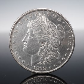 1878 Morgan Silver Dollar Coin