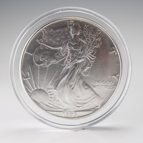 1993 American Silver Eagle 1 Dollar Coin