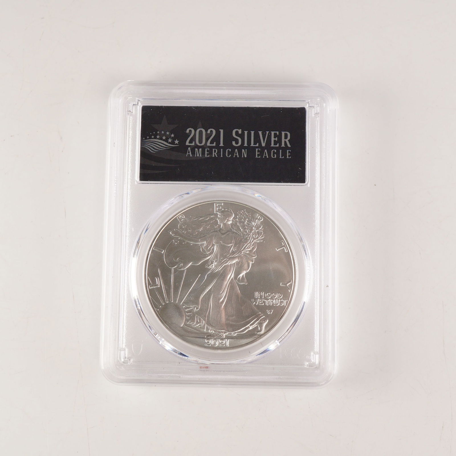 2021 American Silver Eagle Type 2 Dollar Coin PCGS graded MS70 (1 of 2)