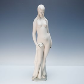 Lladro Porcelain Sculpture, Nude 1014511