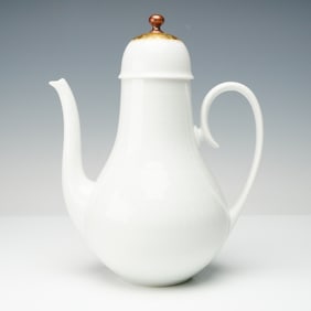 Rosenthal Romance Gold Porcelain Coffee Pot w/ Lid