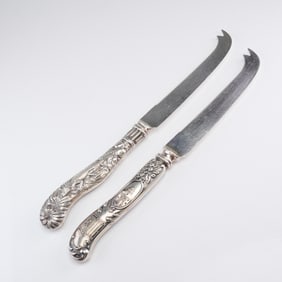 2 Sterling Silver Souvenir Knives, Marked El Unico, St. Augustine FL