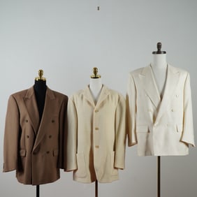 3pc Men's Jackets, Antonio Baldan, Joop!, and B2 Collezioni L'Uomo