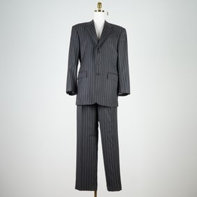Ralph Lauren Made in England Purple Label Pinstripe Suit