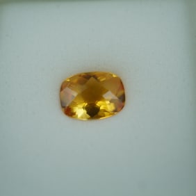 1.90 CT Citrine Cushion Cut Gemstone