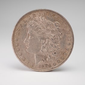 1884-S Morgan Silver Dollar