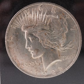 1922 Peace Silver Dollar