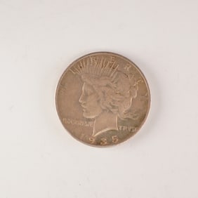 1935-S Peace Silver Dollar Coin