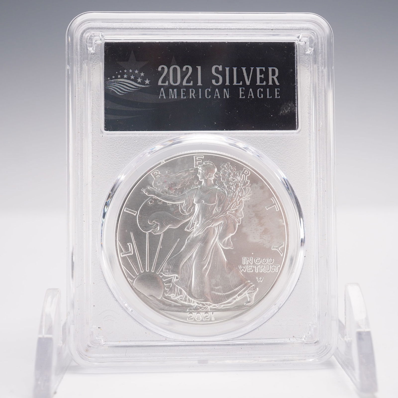 2021 American Silver Eagle Type 2 Dollar PCGS Graded MS 70 FDOI (1 of 3)