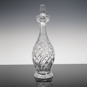 A Waterford Crystal Decanter with Stopper