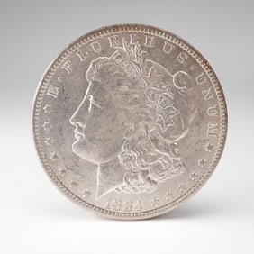 1884-O Morgan Silver Dollar