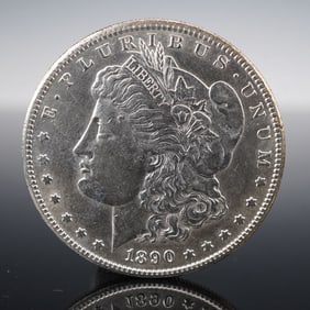 1890-S Morgan Silver Dollar