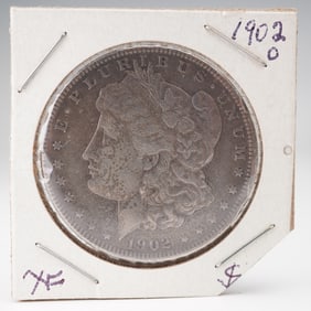 1902-O Morgan Silver Dollar