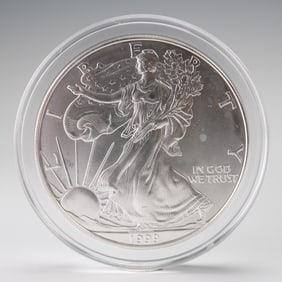 1999 American Silver Eagle 1 Dollar Coin