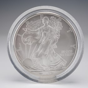 2008-W American Eagle One Ounce Silver Uncirculated Coin