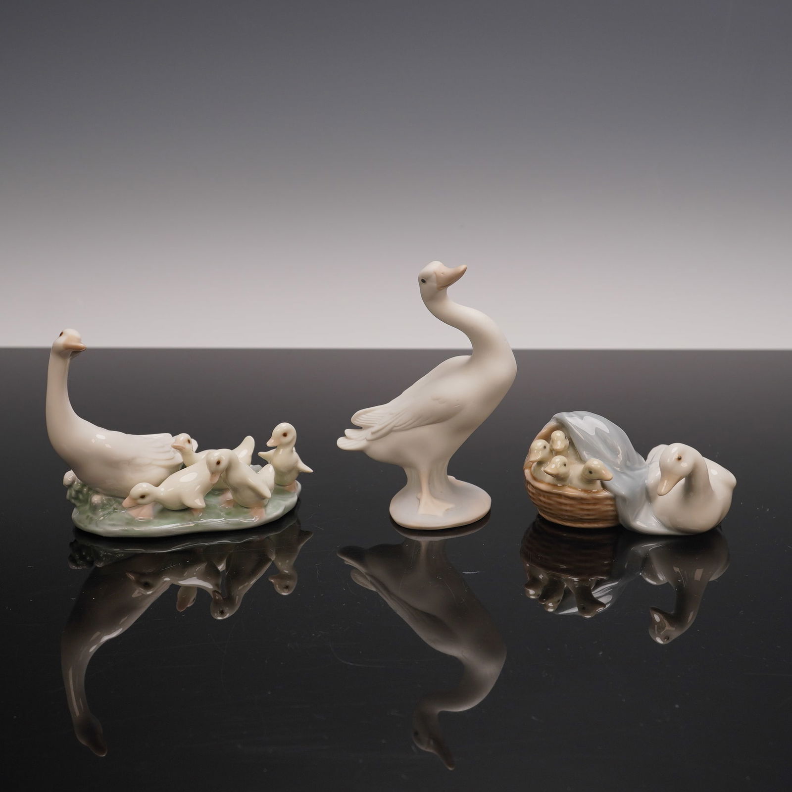 3pc Lladro Figurine Set, Ducklings, Little Duck, Ducks (1 of 3)