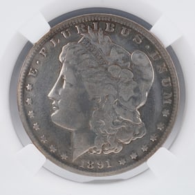 1891-O Morgan Silver Dollar