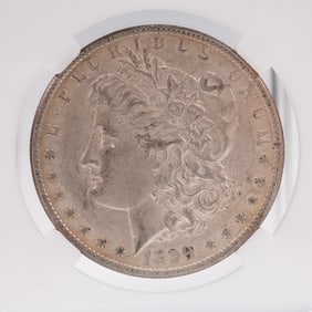 1899 Morgan Dollar Silver Coin New Orleans Mint Mark