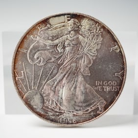 1996 American Silver Eagle One Dollar Uncirculated Coin