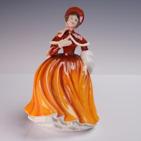 Royal Doulton Pretty Ladies Figurine, Autumn Joy HN5323