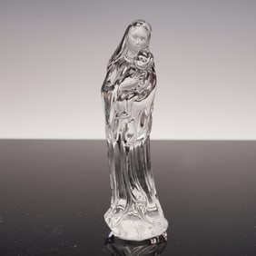 Waterford Crystal Mother and Child Figurine, Nativity Collection