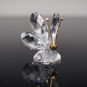 Swarovski Crystal Miniature Figurine, Butterfly