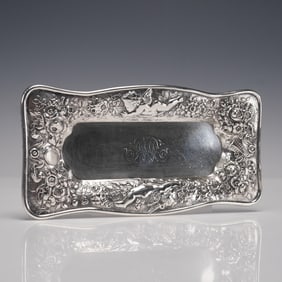 Gorham Sterling Silver Small Rectangular Tray