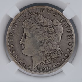 1890 Morgan Silver Dollar