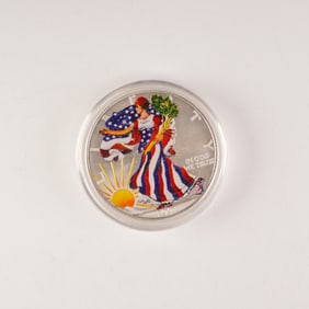 2001 American Silver Eagle One Dollar Coin