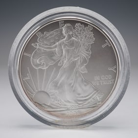 2008 American Eagle One Ounce Silver Dollar Uncirculated Coin