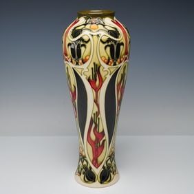 Moorcroft by Kerry Goodwin Pottery Vase, Gardeners