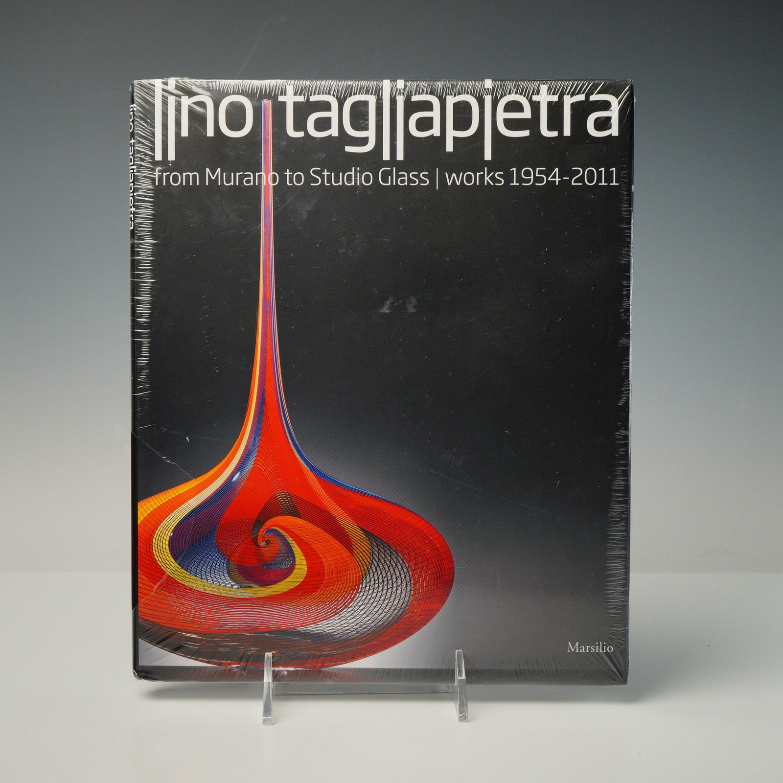 Lino Tagliapietra: Murano to Studio Glass Works 1954-2011, First Ed. 2011: Edited by Rosa Barovier Mentasti and Sandro Pezzoli. Lino Tagliapietra: From Murano to Studio Glass Works 1954-2011. Venice/Milan: Marsilio, 2011. First Edition, identified as such by dealer consensus