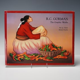 Ben Q. Adams and Richard Newlin Art Book, R.C. Gorman, The Graphic Works