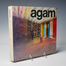 Popper, Frank. Agam. Harry N. Abrams, 1976. First Edition (DJ)