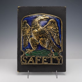 Eagle Insurance Company by E.V. Jackson Fire Mark Reproduction Plaque