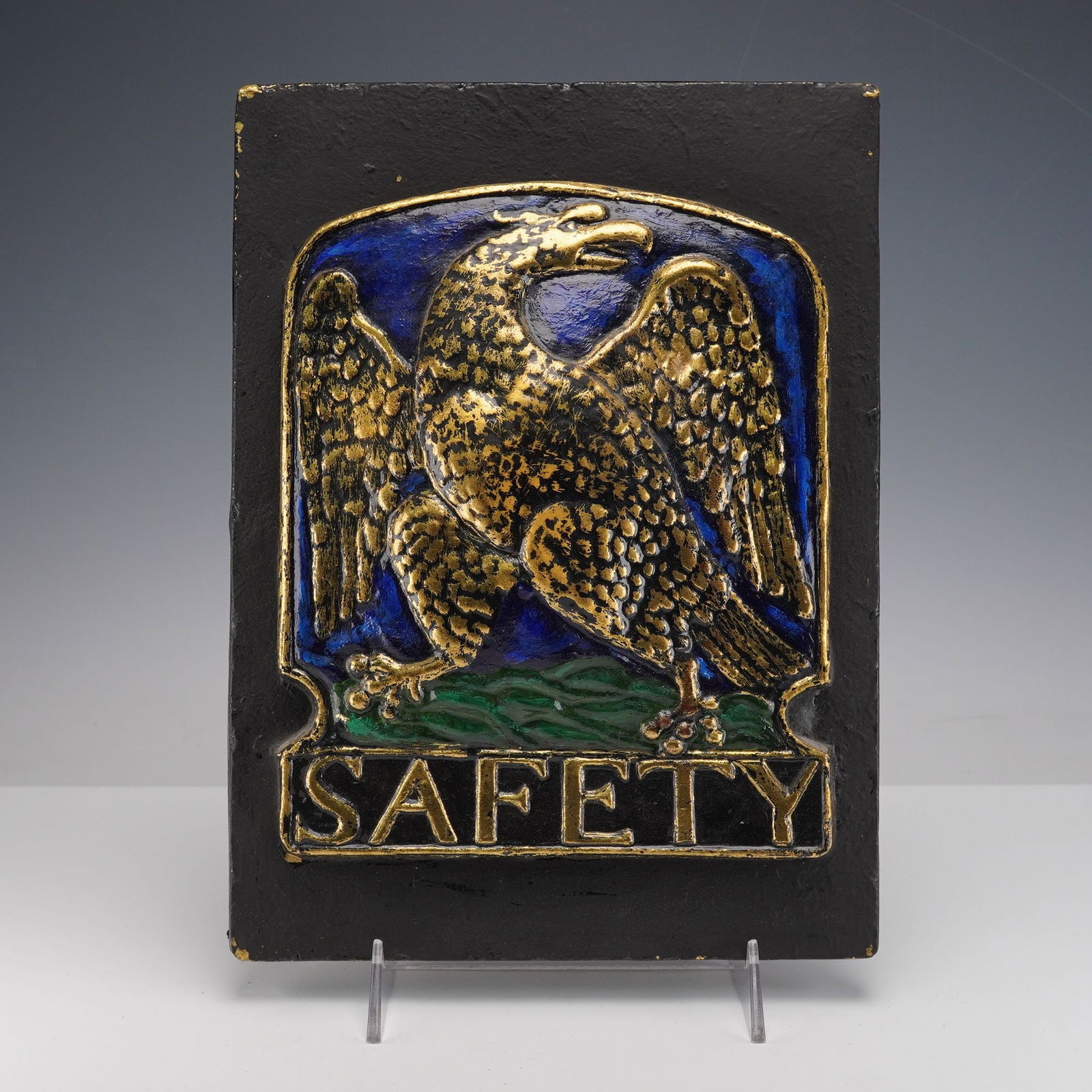 Eagle Insurance Company by E.V. Jackson Fire Mark Reproduction Plaque (1 of 3)