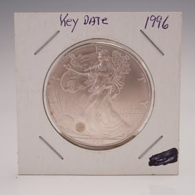 1996 American Silver Eagle One Dollar Coin