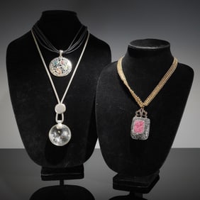 A Trio of Contemporary Costume Necklaces