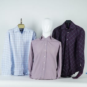 3pc Equilibrio, Kuhlman, and Pink Men Cotton Shirts