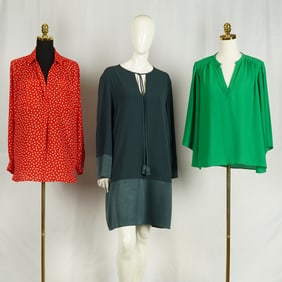 3pc Paule Ka, Neiman Marcus, and Ann Taylor Women Shirts & Dress