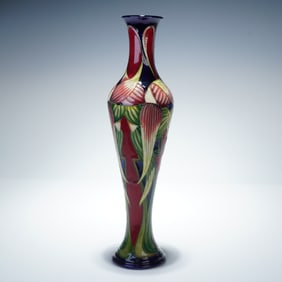 Moorcroft by Philip Gibson Pottery Vase, Trinity