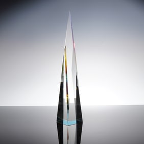 Crystal Obelisk Sculpture