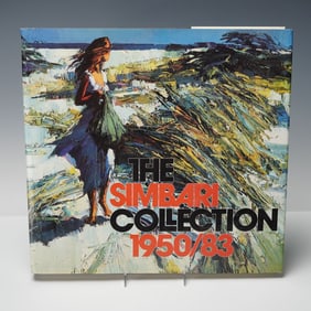 Nicola Simbari Hardcover Book, The Simbari Collection, with Signed Litho