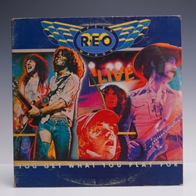 REO Speedwagon Vinyl Record, You Get What You Play For PEG 34494